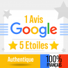 1 Avis GOOGLE 5 Étoiles D'EXCELLENCE  ✨